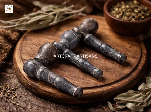 Handmade_Soapstone_craft_decor_pipe