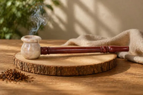 Brown_Wooden_craft_decor_Pipe_with_Stone_Cap_|_Handmade_Wooden_Pipe