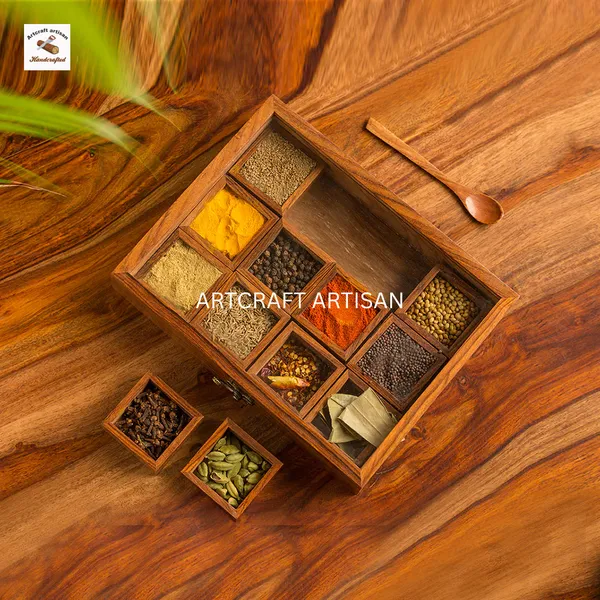 Wooden_Spice_Box_With_12_detachable_container