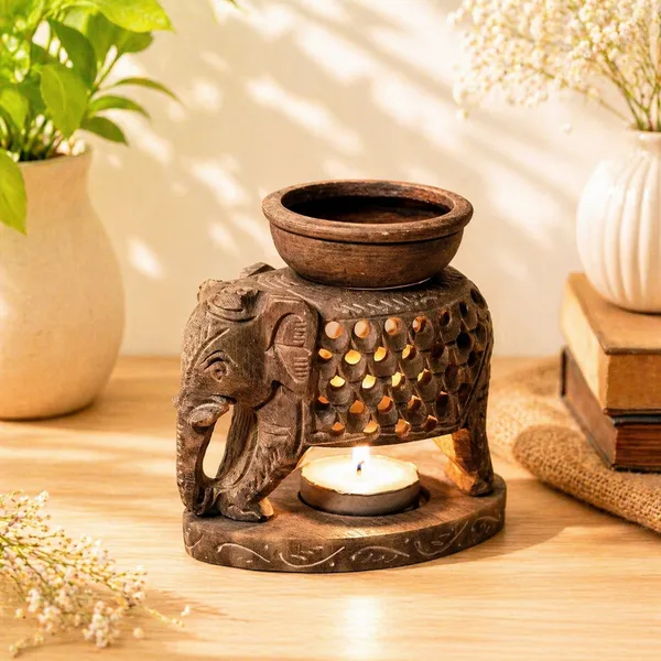 Soapstone_Elephant_Aroma_Burner