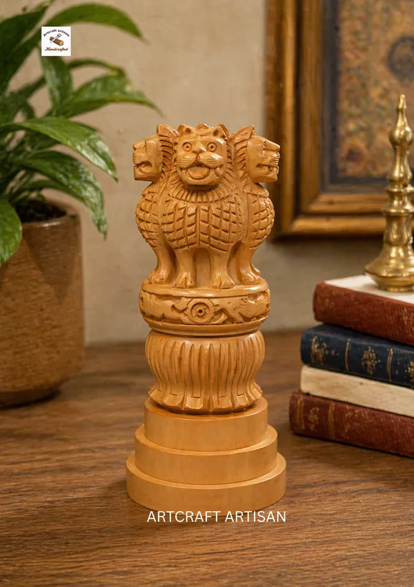 Wooden_Ashoka_Head