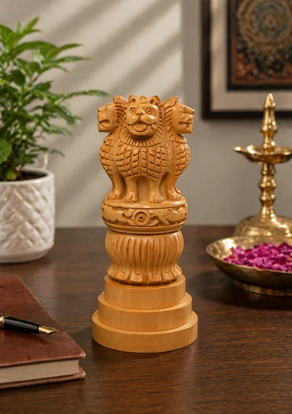 Wooden_Ashoka_Head