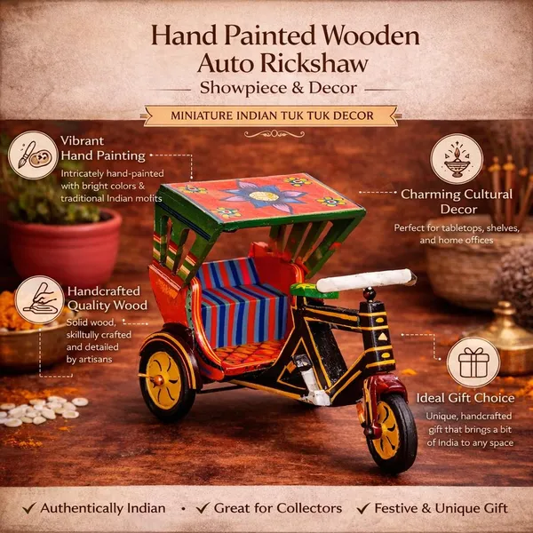 Orange_And_Black_Handcrafted_Miniature_Indian_Auto_Rickshaw_Showpiece