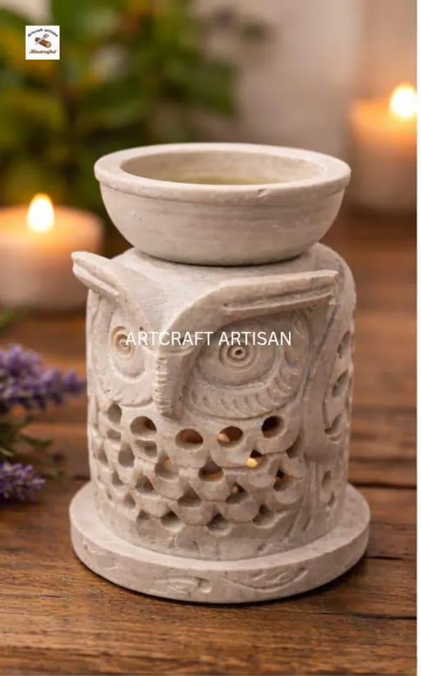 Stone_Owl_Carved_Burner