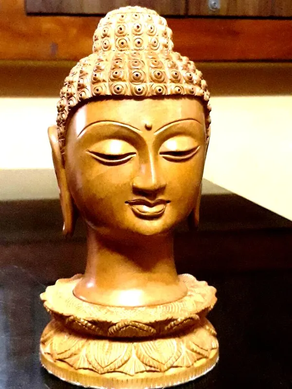Wooden_Carved_Buddha_Head
