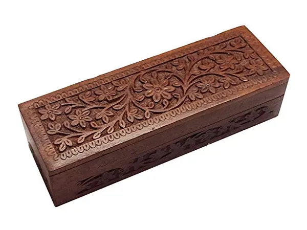 Wooden_Carved_Rectangle_Jewellery_Box