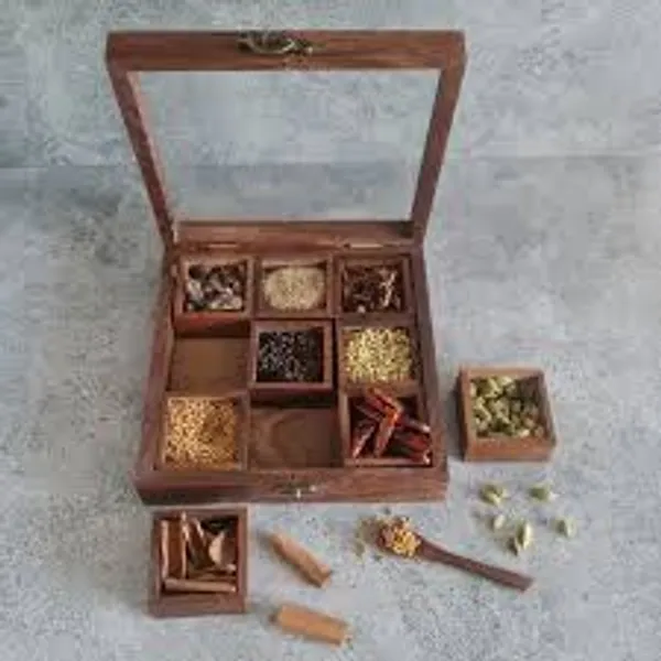 Wooden_Square_Spice_Box_With_9_Detachable_Container