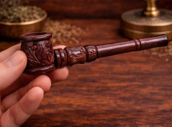 Brown_Wooden_carved_decor_Pipe_|_Handmade_Wooden_craft__Pipe_|_Hand_Carved__Pipe