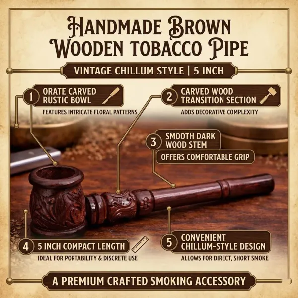 Brown_Wooden_carved_decor_Pipe_|_Handmade_Wooden_craft__Pipe_|_Hand_Carved__Pipe