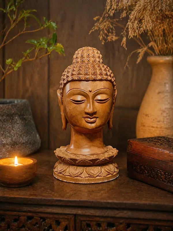 Wooden_Carved_Buddha_Head