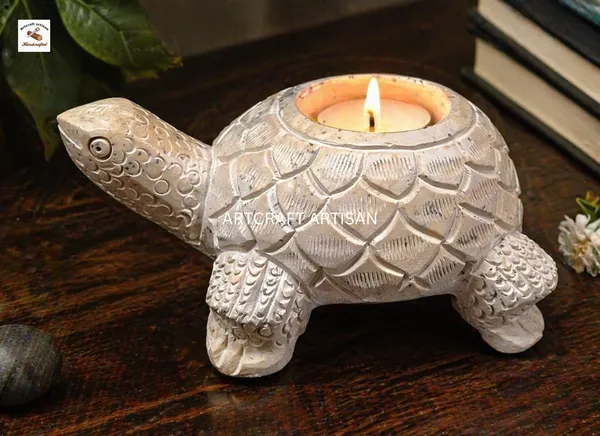 Stone_Solid_Tortoise_Candle_holder