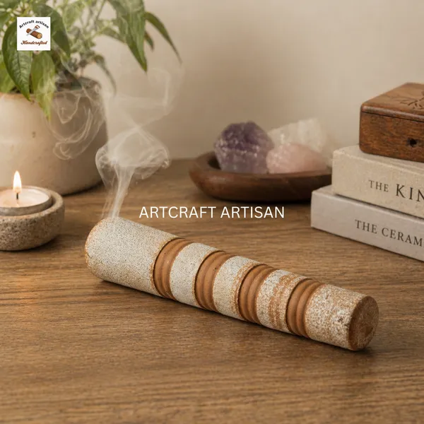 Brown_And_Beige_Clay_Decor_Pipe