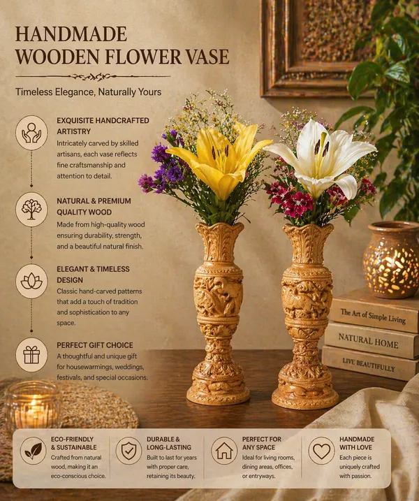 Wooden_Carved_Flower_Vase