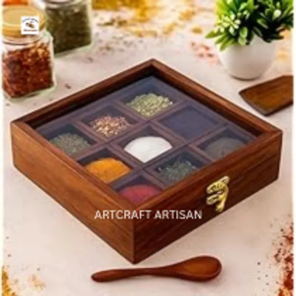 Wooden_Square_Spice_Box_With_9_Detachable_Container