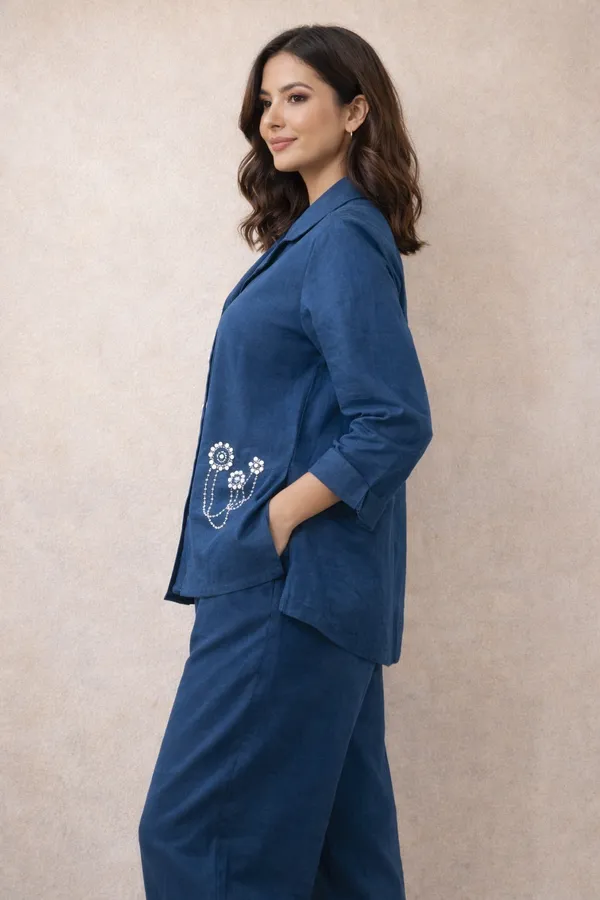 BLUE_CO_ORD_PEARL_WORK