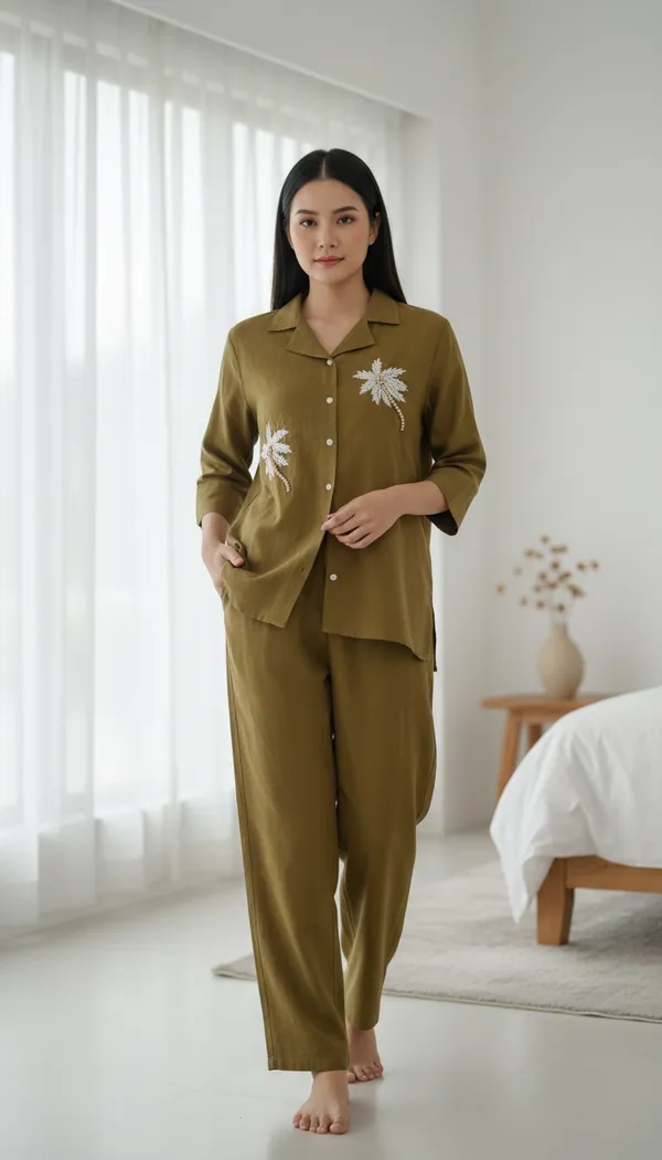 Mustard_Brown_Designer_Co_Ord_Set_For_Women_And_Girls_|_Premium_Quality_Fabric