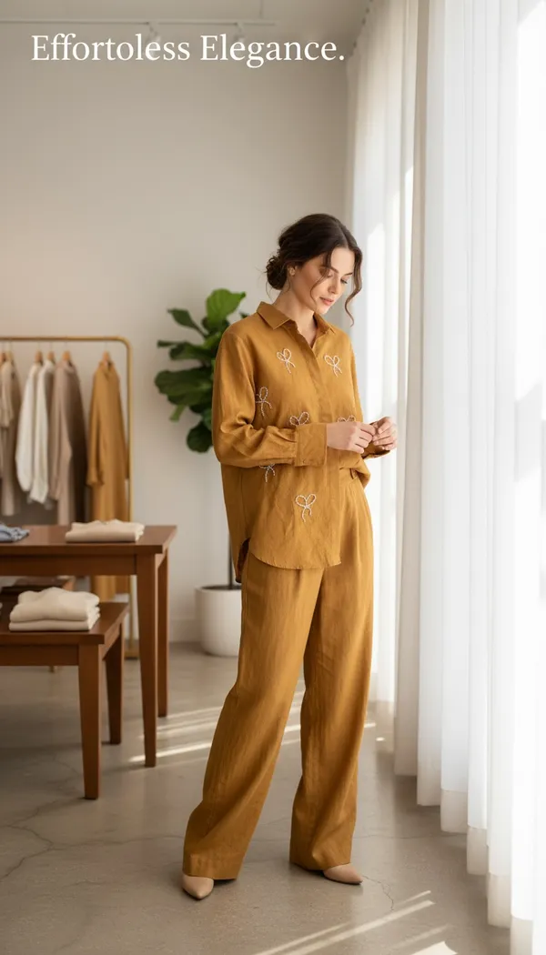 Camel_Brown_Premium_Two_Piece_Co_Ord_Set_For_Women_And_Girls_|_Stylish_Top_&_Matching_Bottom