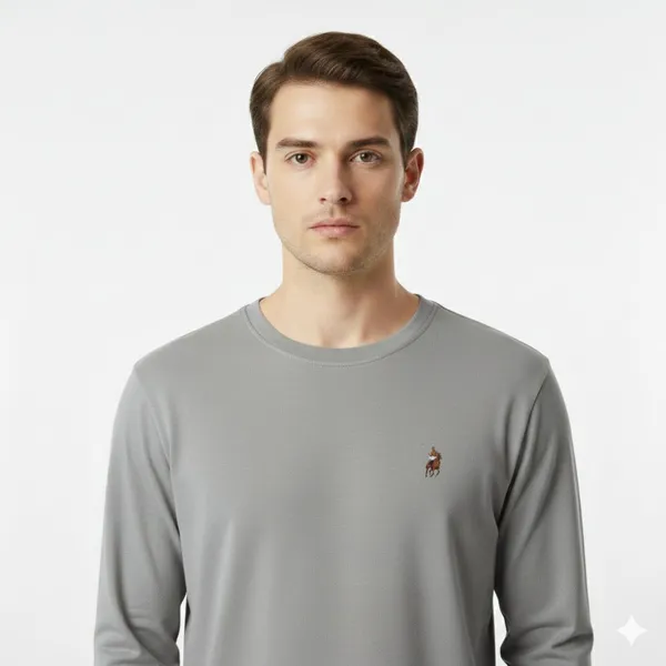 Grey_Cotton_Loose_Fit_Full_Sleeves_Round_Neck_T_Shirt_For_Men