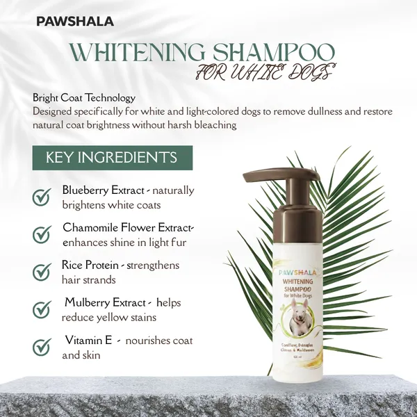 Pawshala_Whitening_Shampoo_For_White_Dogs_With_Blueberry_&_Chamomile_Extract