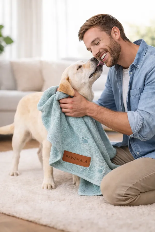Pawshala_Bamboo_Puppy_Towel_-_Extra_Absorbent_&_Ultra_Soft_Pet_Towel_(Yellow)
