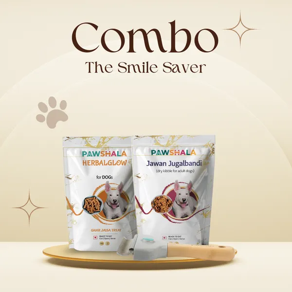 Pawshala_Combo_-_Herbal_Glow_&_Jawan_Jugalbandi_Dry_Treats_for_Dogs