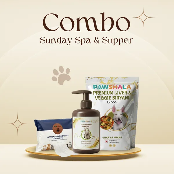 Combo_-_Sunday_Spa_&_Supper_for_Dogs_by_Pawshala_(Shampoo,_Wipes_&_Biryani)