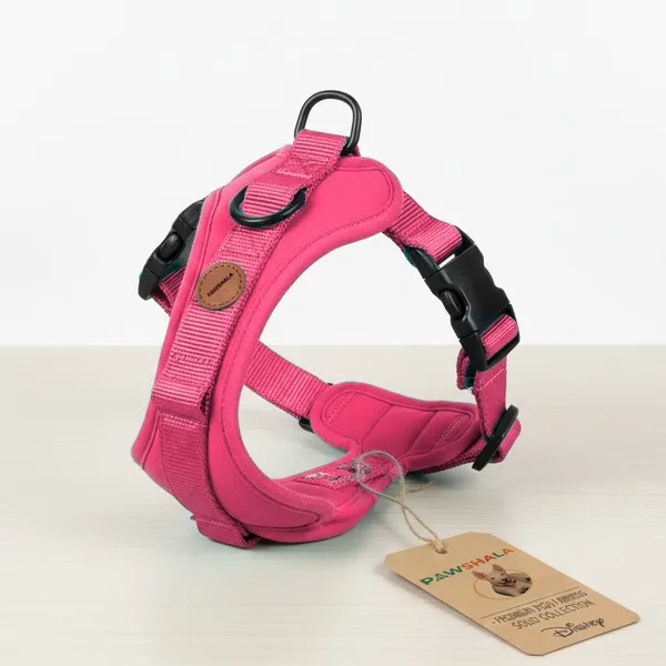 Paw_Planet_Nylon_Dog_Harness_With_Adjustable_Straps_-_Pink
