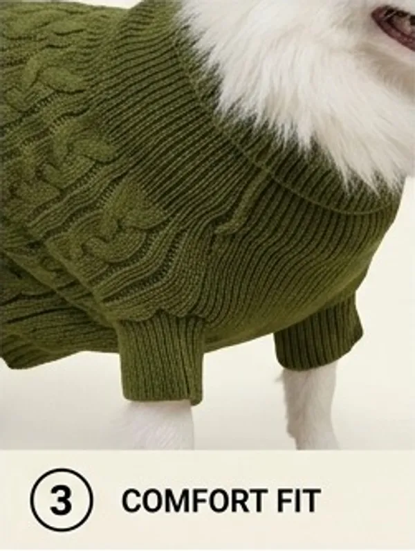 Pawshala_Luxe_Sweater_-_Green