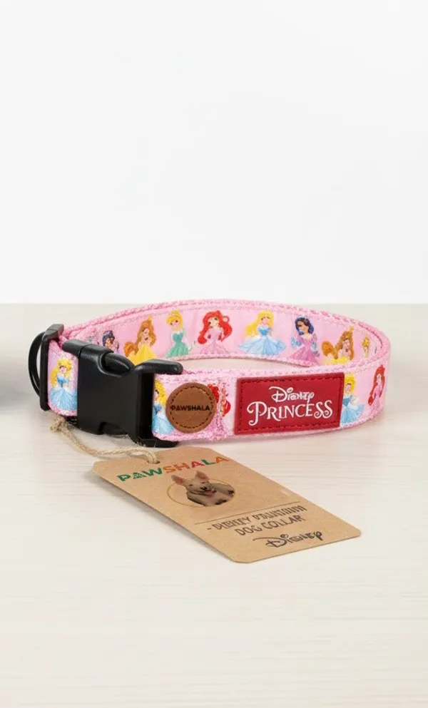 Disney_Princess_Dog_Collar_With_Adjustable_Buckle_-_Pink