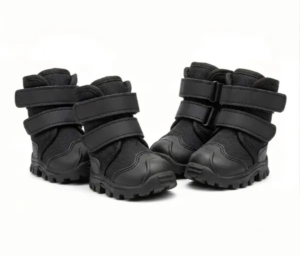 Pawshala_All-Weather_Dog_Boots-Black