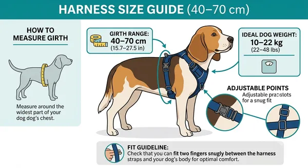 Grey_Dog_Harness_With_Adjustable_Straps_And_D-Ring