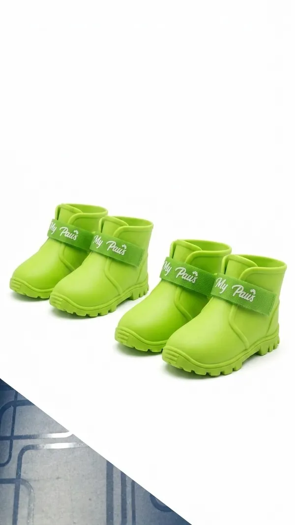 Pawshala_All-Weather_Dog_Boots-Green