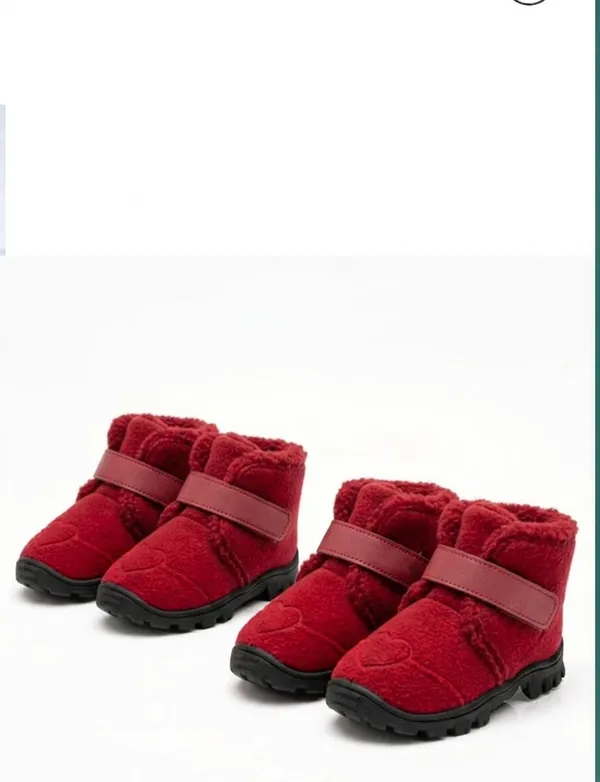 Pawshala_All-Weather_Dog_Boots-Red
