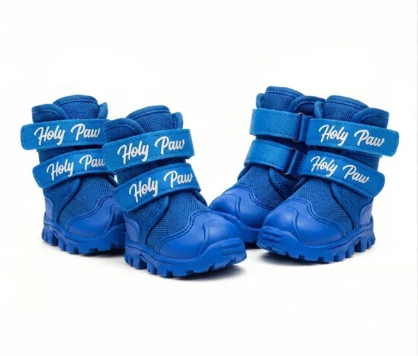 Pawshala_All-Weather_Dog_Boots-Blue