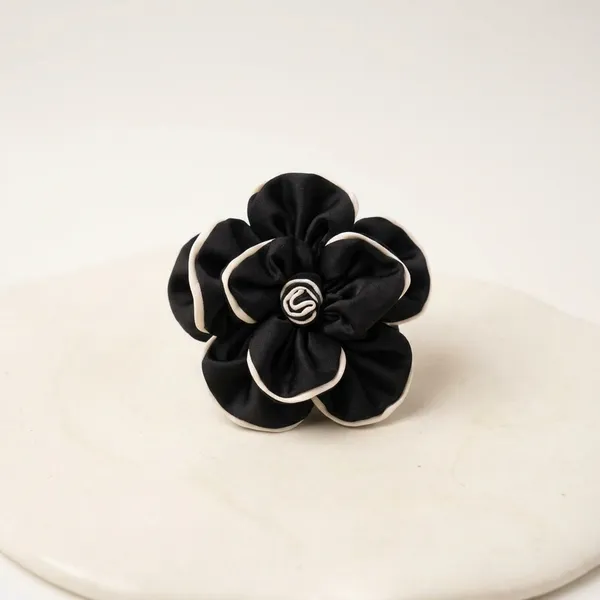 Black_Satin_Rose_Scrunchie_Pack_Of_2