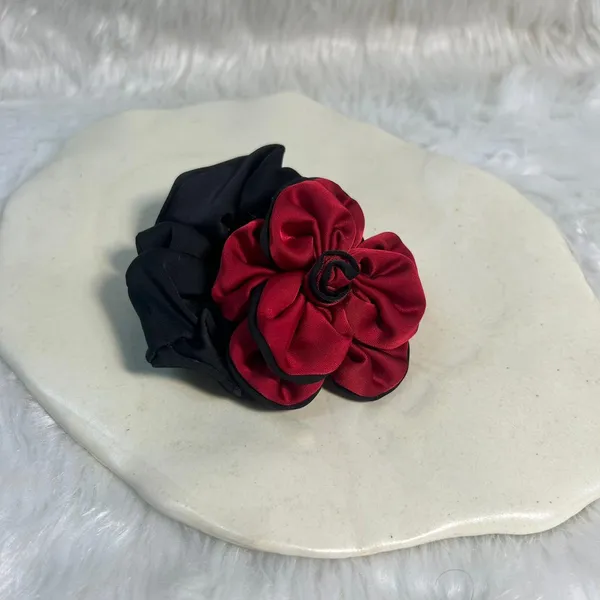 Red_Satin_Rose_Scrunchie_Pack_Of_2