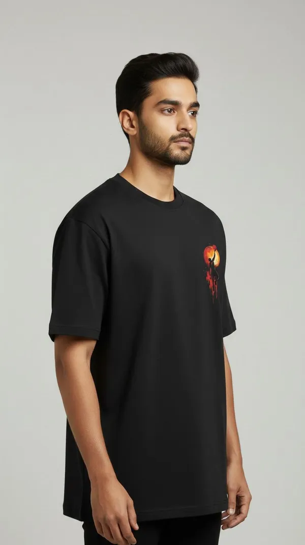 Black_Premium_Quality_Printed_Flying_Basketball_Oversizd_Tshirt