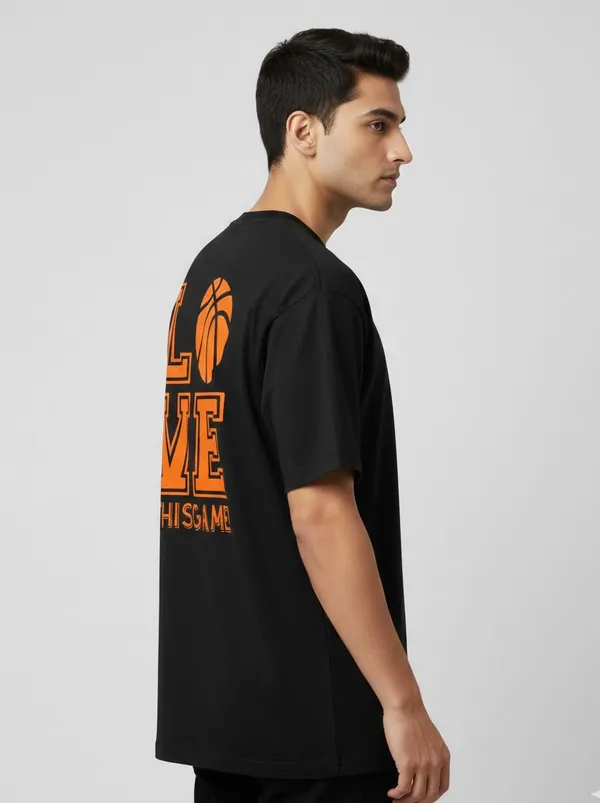 Black_Premium_Quality_Printed_Love_The_Game_Tshirt