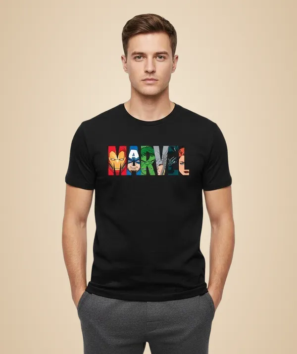 Black_Pure_Cotton_Round_Neck_Half_Sleeve_T_Shirt_For_Men