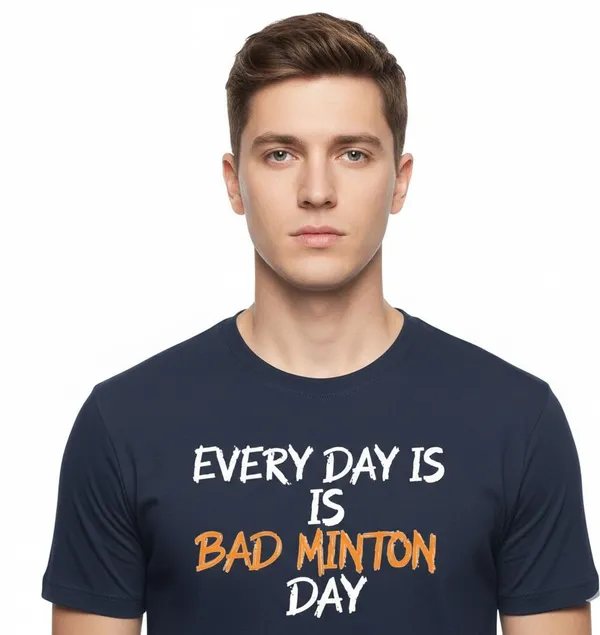 Navy_Blue_Pure_Cotton_Round_Neck_Half_Sleeve_T_Shirt_For_Men