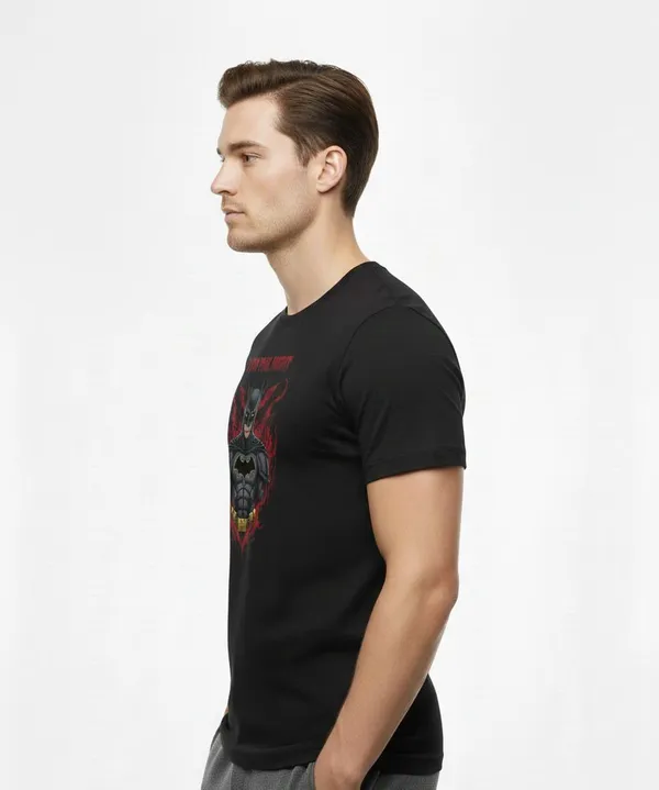 Black_Pure_Cotton_Round_Neck_Half_Sleeve_T_Shirt_For_Men