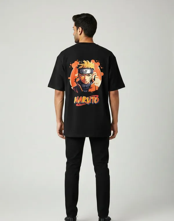 Black_Premium_Quality_Printed_Naruto_Front_Face_Oversized_Tshirt