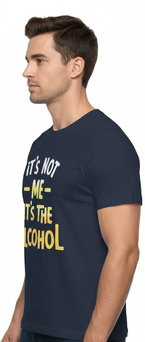 Black_Pure_Cotton_Round_Neck_Half_Sleeve_T_Shirt_For_Men