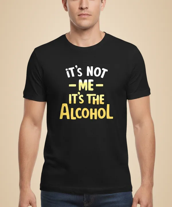 Black_Pure_Cotton_Round_Neck_Half_Sleeve_T_Shirt_For_Men