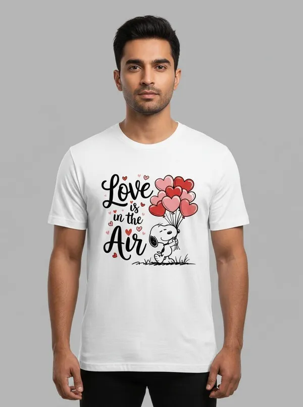 White_Pure_Cotton_Round_Neck_Half_Sleeve_T_Shirt_For_Men
