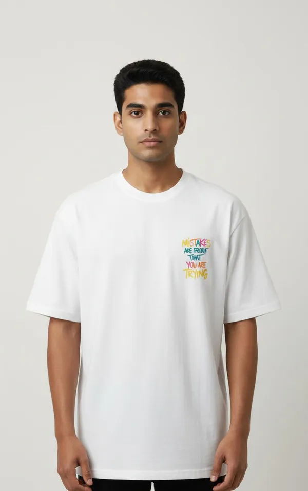 White_Pure_Cotton_Round_Neck_Short_Sleeve_T_Shirt_For_Men