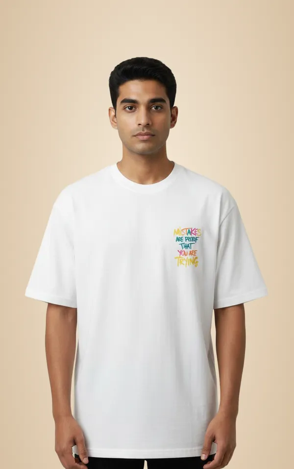 White_Pure_Cotton_Round_Neck_Short_Sleeve_T_Shirt_For_Men