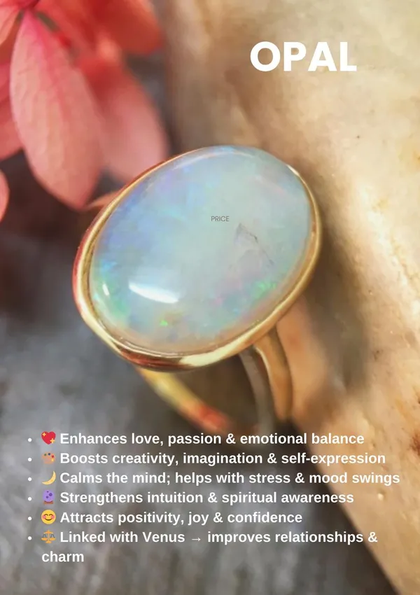 Opal_Gemstone_Ring_In_Gold_Tone_Bezel_Setting