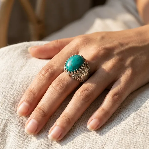 Turquoise_Stone_Statement_Ring_With_Ornate_Silver_Setting
