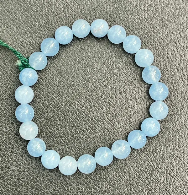Blue_Aquamarine_Beaded_Bracelet_For_Unisex